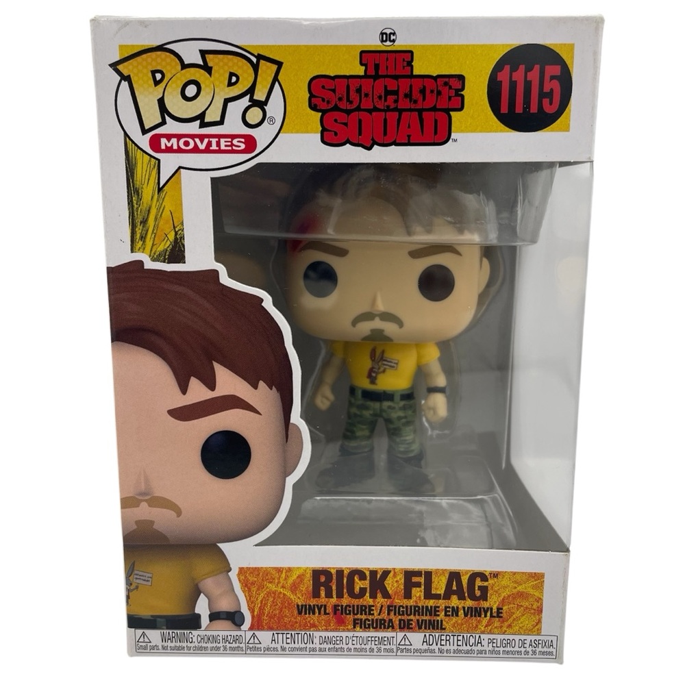 Funko Pop! The Suicide Squad- Rick Flag #1115 vinyl figure (New in Box)